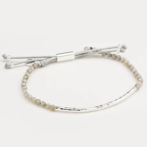 Gorjana Power Gemstone Bracelet Labradorite/Silver